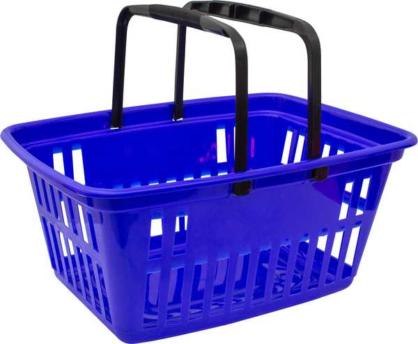 Shopping Basket Med (Blue)