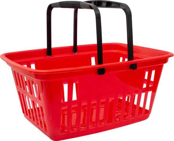 Shopping Basket Med (Red)