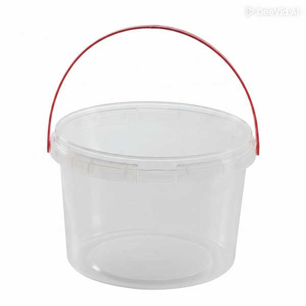 Tamper Bucket BODY 2L Clear (50s)