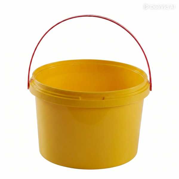 Tamper Bucket BODY 2L Yellow (50s)