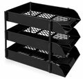 Letter Tray Risers Pack of 4 (Black)