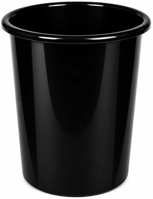 Waste Bin Round 7L (Black)