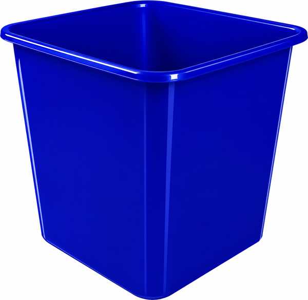 Waste Bin Square 16.5L (Blue)